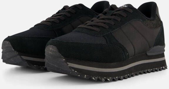 Woden Ronja Plateau Sneakers Zwart Black Dames