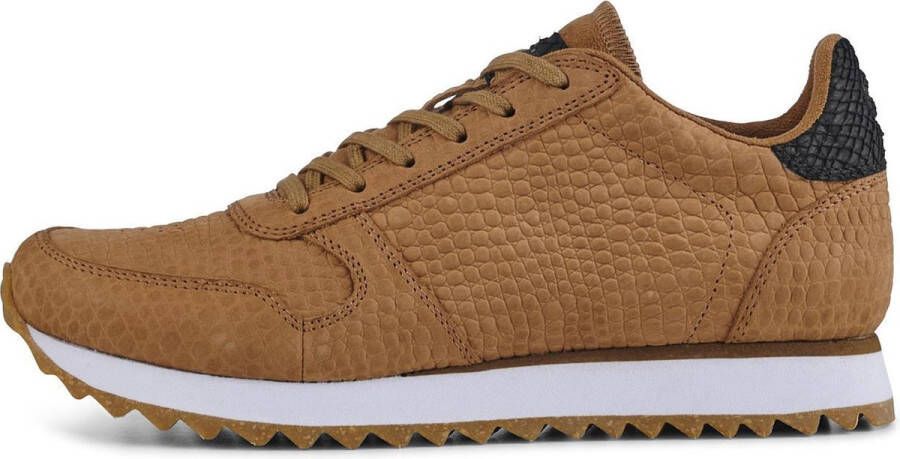 Woden Dames schoenen Ydun Croco II bruin