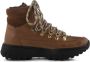 Woden Leren Veterschoenen met Iris Track Brown Dames - Thumbnail 1