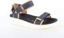 Woden WL926-009 dames sandalen sportief blauw - Thumbnail 2