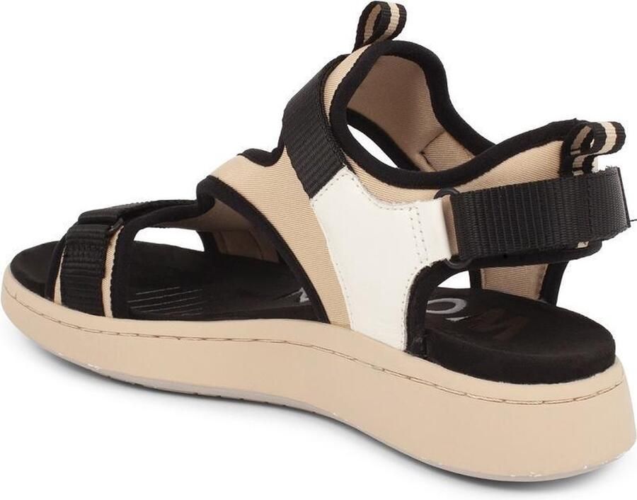 Woden Eco-Vriendelijke Sportieve Sandaal Emilie Beige Dames - Foto 4
