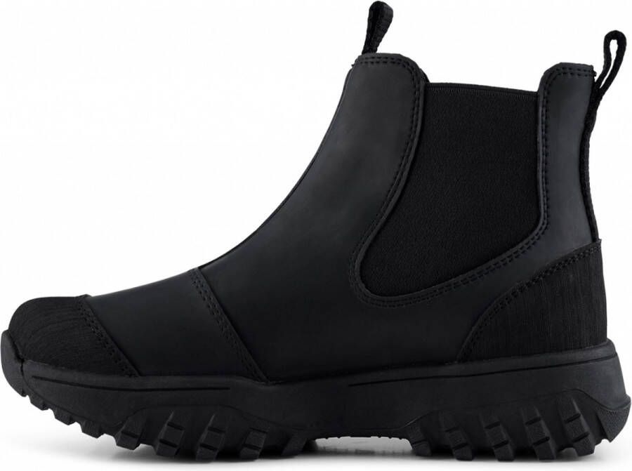Woden Magda Track Waterproof Chelsea boots Enkellaarsjes Dames Zwart