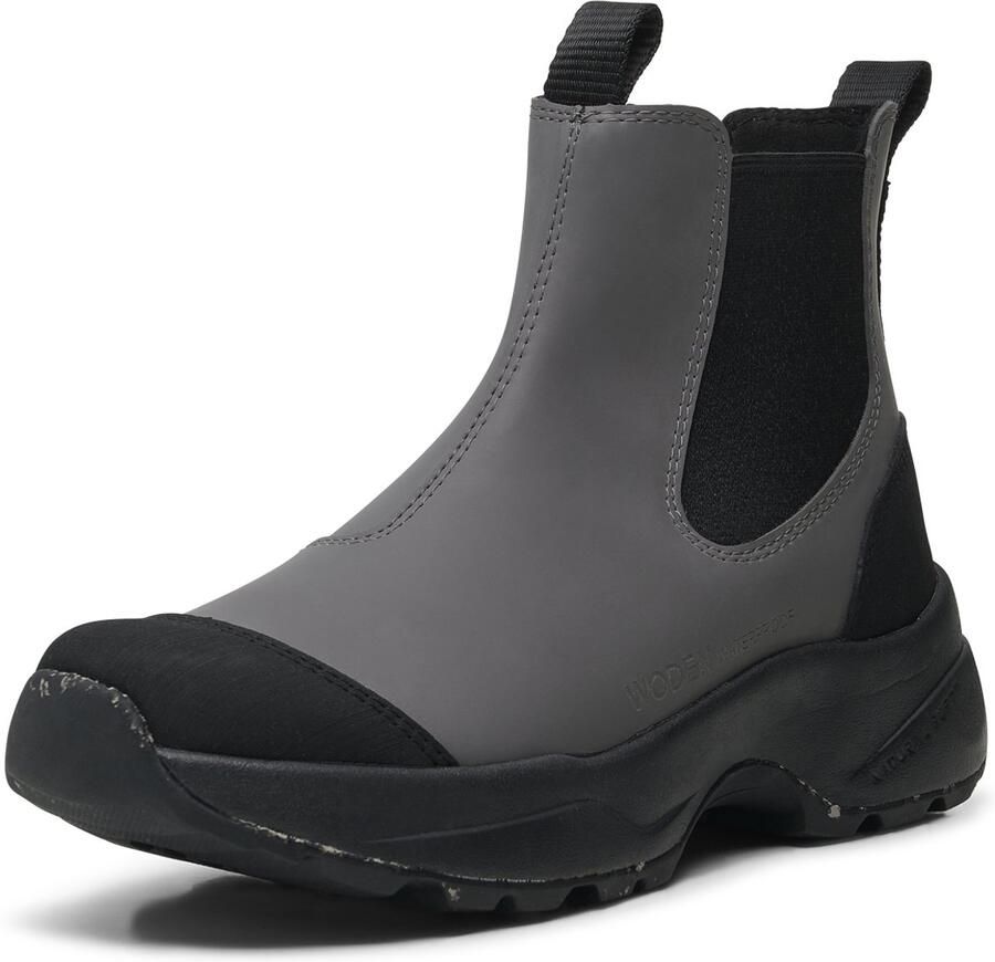 Woden Waterdichte Rubberlaars Siri Gray Dames