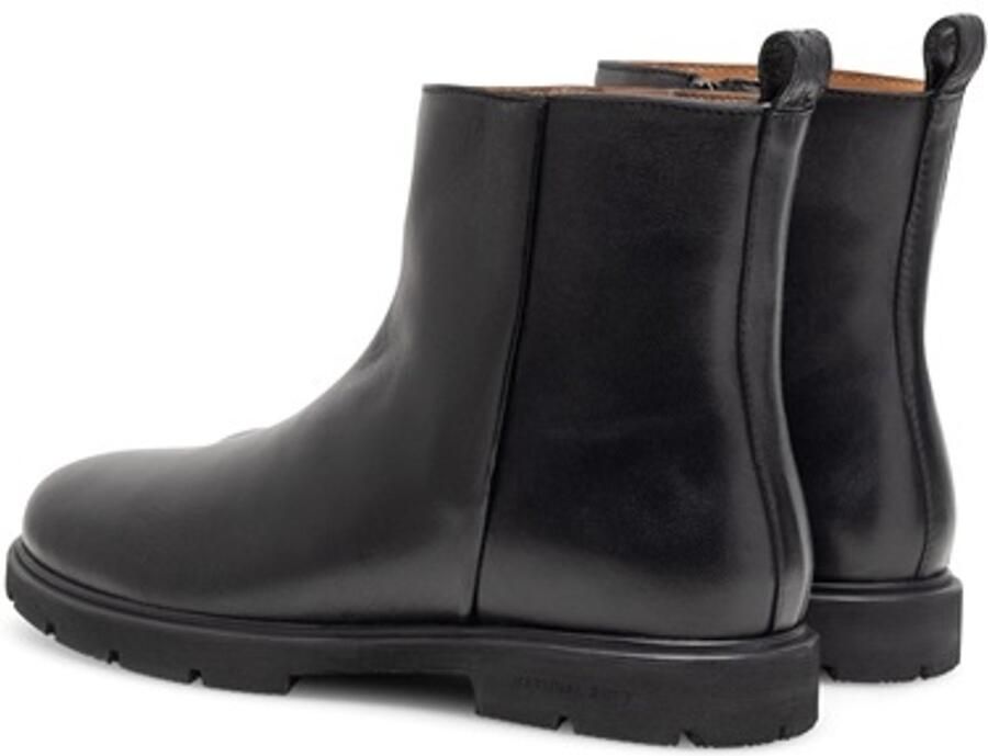 Woden Kate leren boots zwart