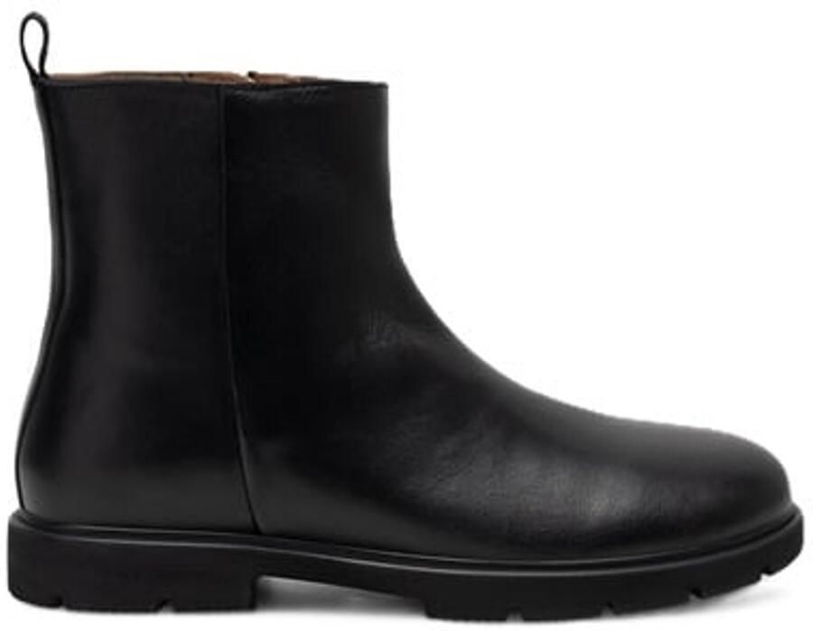 Woden Kate leren boots zwart
