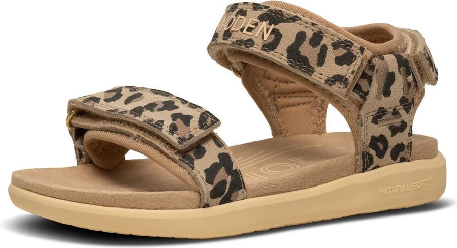 Woden Kids Cirkeline Suede Leopard