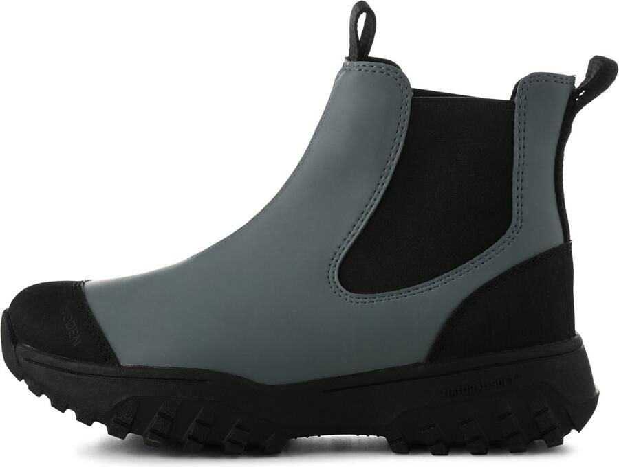 Woden Magda Track Waterproof Chelsea boots Enkellaarsjes Dames Blauw - Foto 3