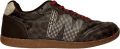 Woden Nanna dames sneakers dark leopard - Bruin