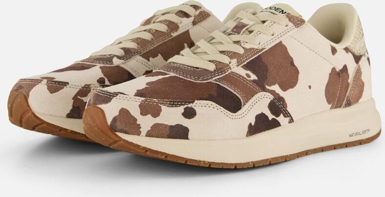 Woden Nicoline Cow Sneakers beige Suede