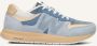 Woden Rigmor Open Mesh Sneakers Dames Blauw - Thumbnail 2