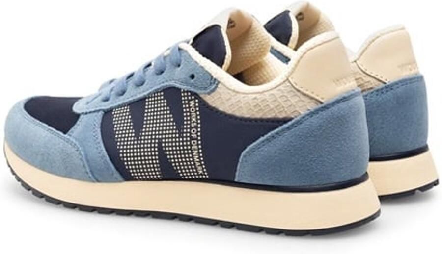 Woden Ronja Old Denim dames sneakers