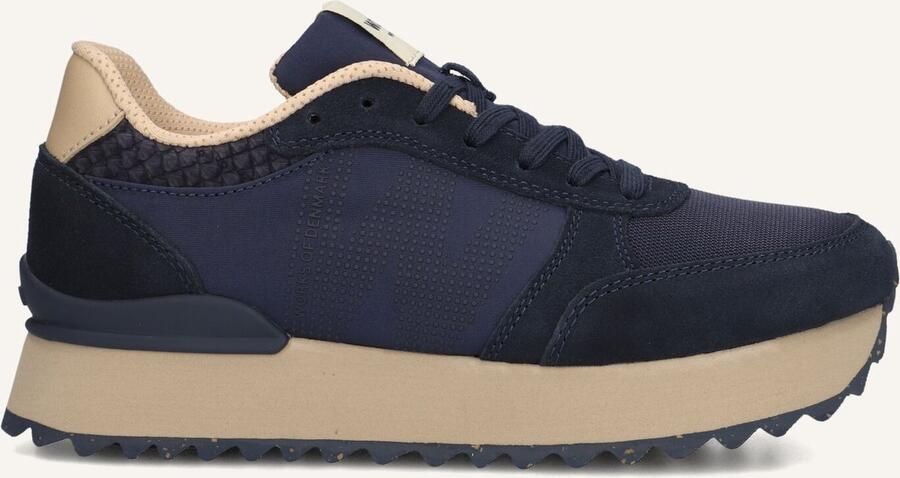 Woden Ronja Plateau Sneakers Dames Blauw - Foto 3