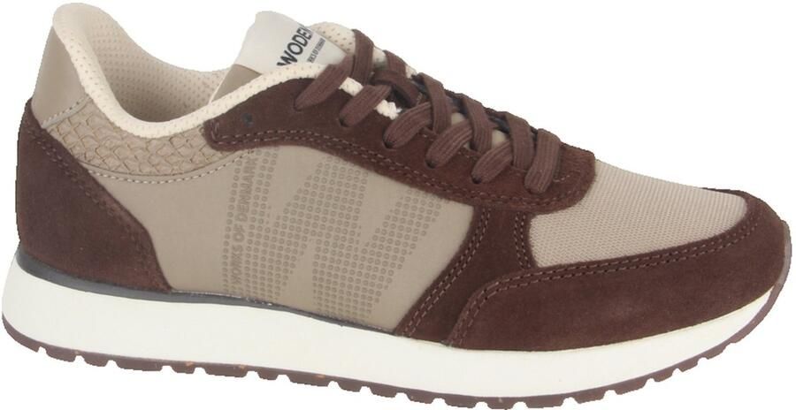 Woden Ronja Sneakers Dames Bruin - Foto 7