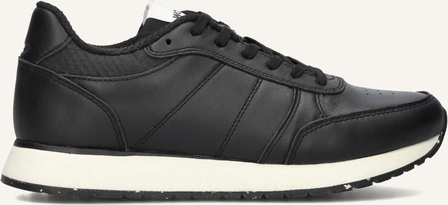 Woden Ronja Sneakers Dames Leren Sneaker Zwart - Foto 3