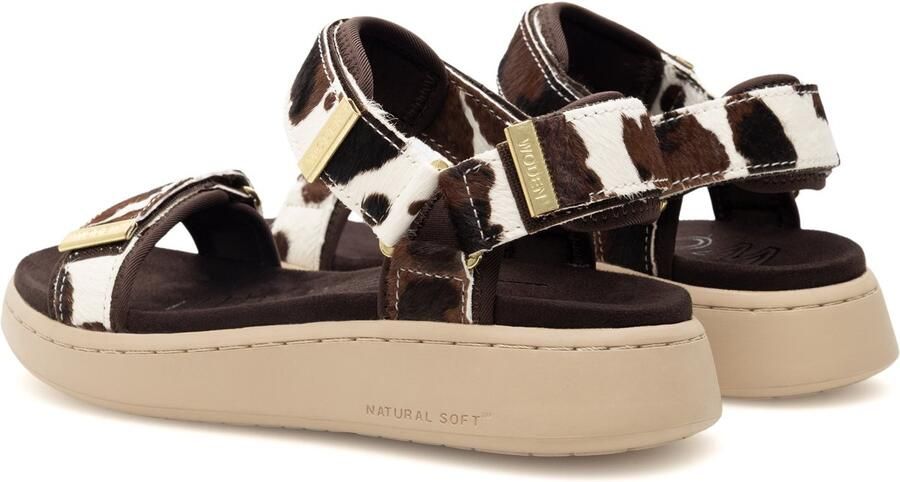 Woden Line Animal Cow dames sandaal - Foto 2