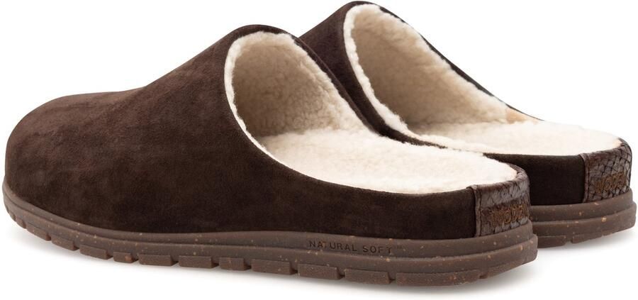 Woden slipper zonder rug Silvi Warm II