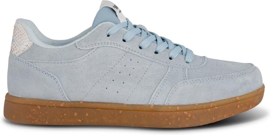 Woden Bjork Suede Sneakers Dames Blauw