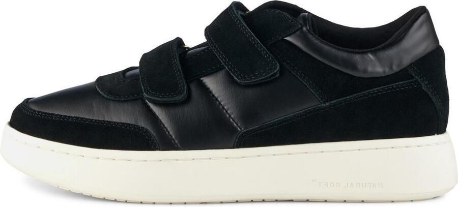 Woden Metallic Nylon Sneaker Monica Black Dames