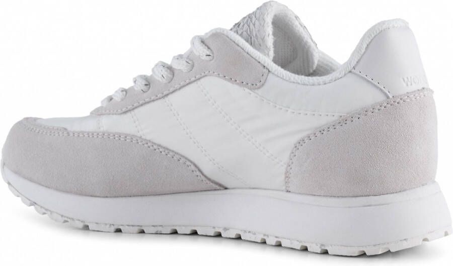 Woden Zachte Sneaker met Visleer Details White Dames - Foto 13