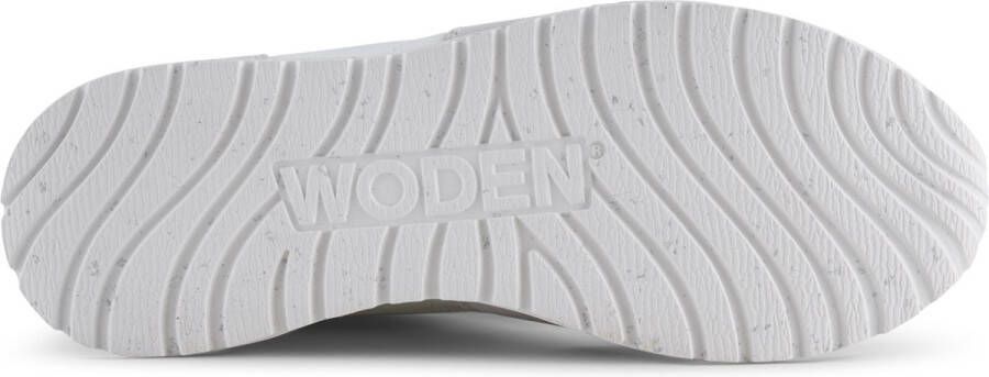 Woden Zachte Sneaker met Visleer Details White Dames - Foto 12
