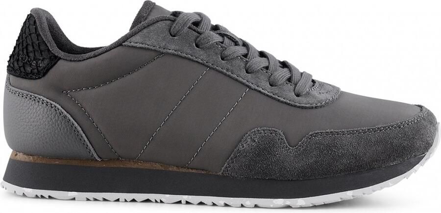 Woden Sneakers Nora III Leather Grijs Dames - Foto 6