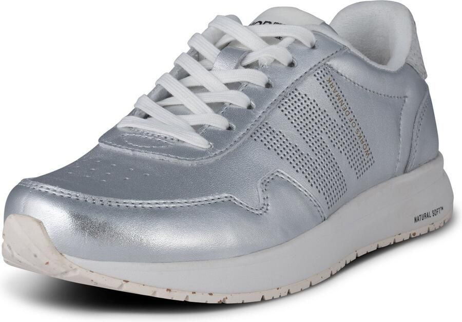Woden Sneakers Nora Natural Soft Metallic