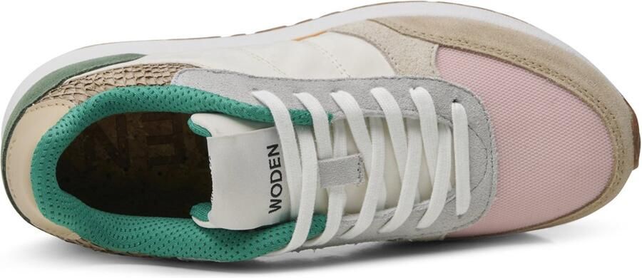 Woden Ronja Color-Blocked Leren Sneakers Multicolor Dames - Foto 2