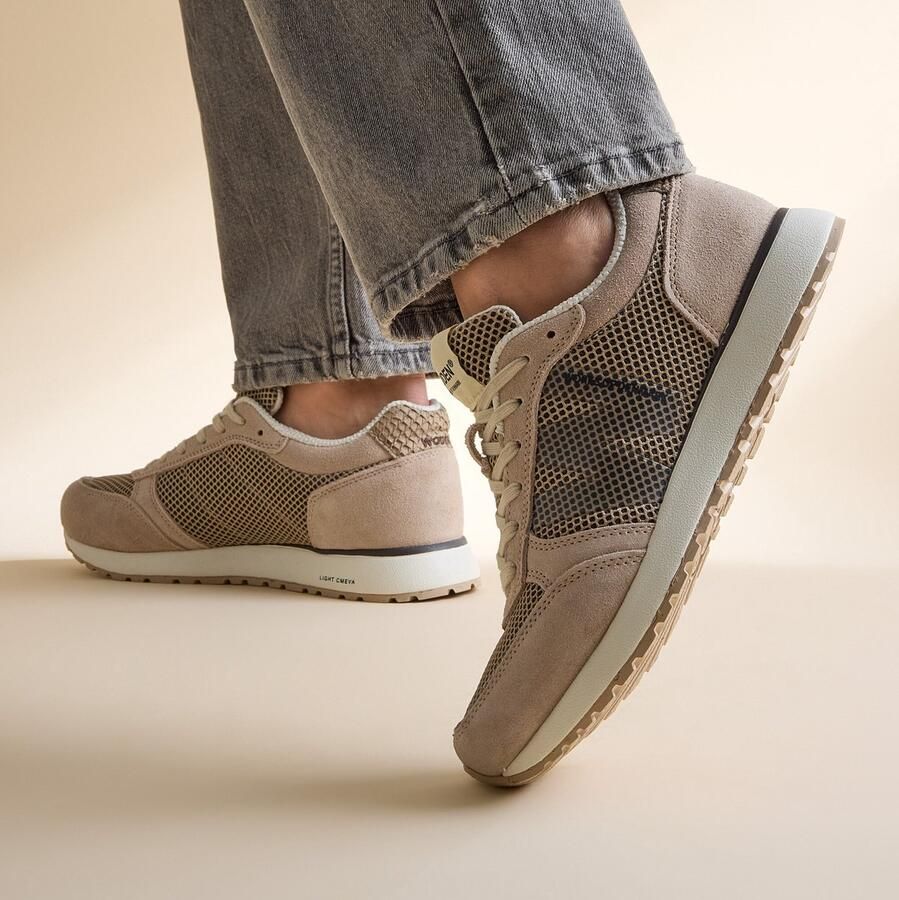Woden Ronja Icon Sneakers beige Suede Dames - Foto 7