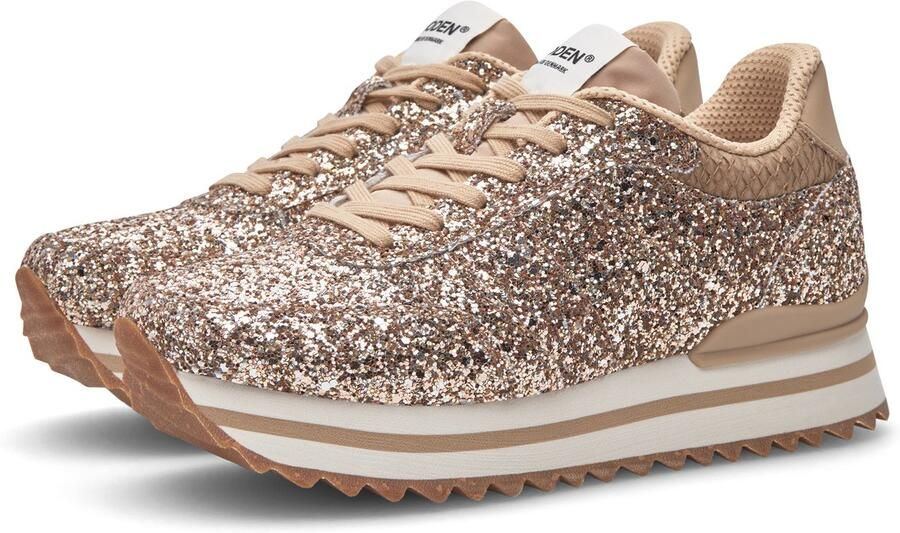 Woden Sneakers Ronja Plateau Glitter