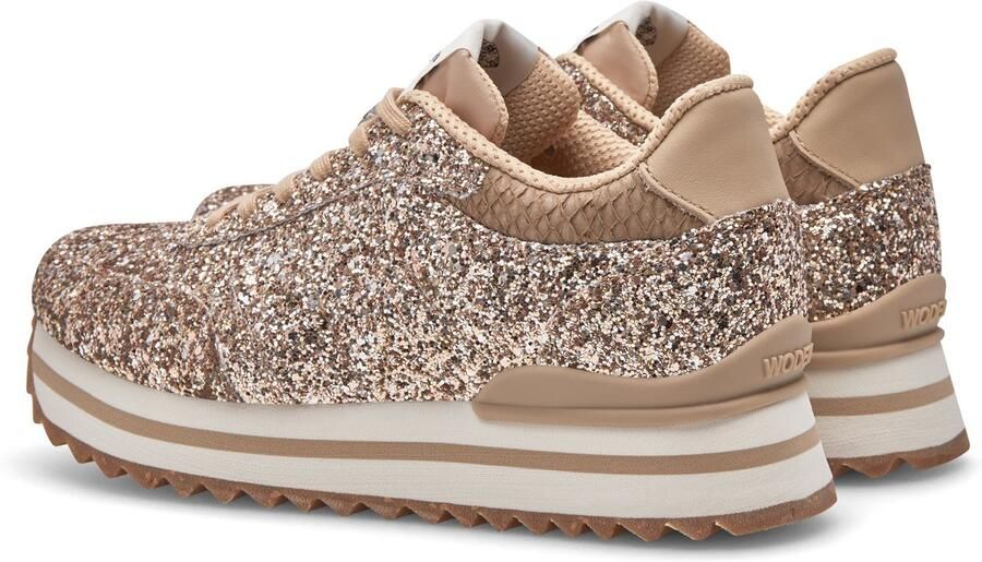 Woden Sneakers Ronja Plateau Glitter