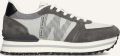 Woden Sneakers Ronja Plateau - Donkergrijs/Multicolor