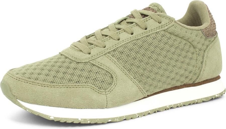 Woden Ydun Suede Mesh Ii Lage sneakers Leren Sneaker Dames Beige - Foto 11