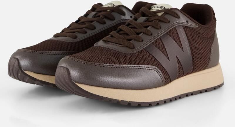Woden Sonja Sneakers bruin