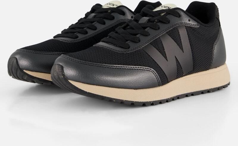 Woden Sonja Sneakers zwart