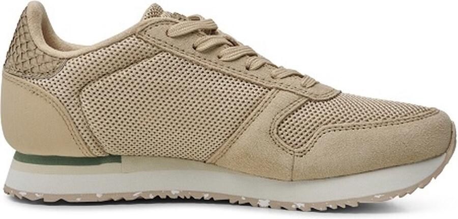 WODEN Lage Sneakers Dames Ydun Icon Textiel Beige - Foto 17