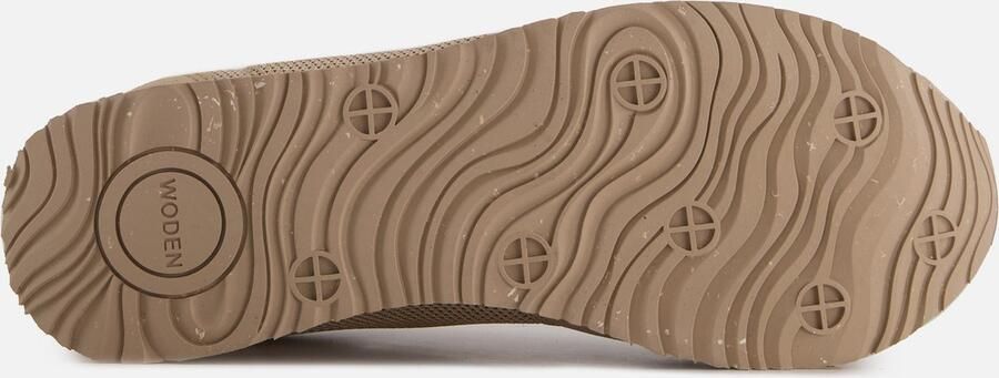 WODEN Lage Sneakers Dames Ydun Icon Textiel Beige - Foto 10