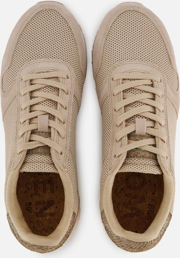 WODEN Lage Sneakers Dames Ydun Icon Textiel Beige - Foto 13