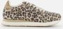 Woden Dierenprint Ydun Icon Sneaker Bruin Dames - Thumbnail 1