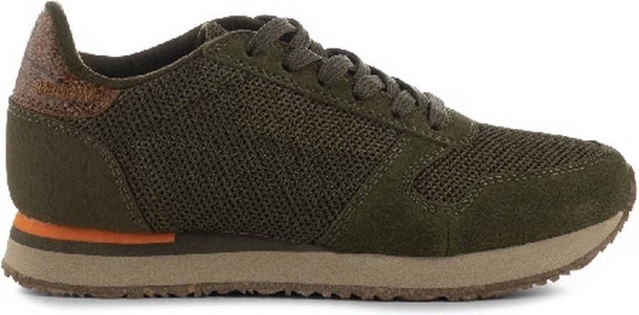 Woden Ydun Icon groen dames sneakers