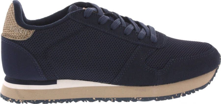 WODEN Lage Sneakers Dames Ydun Icon Maat: 38 Materiaal: Mesh Kleur: Blauw - Foto 4