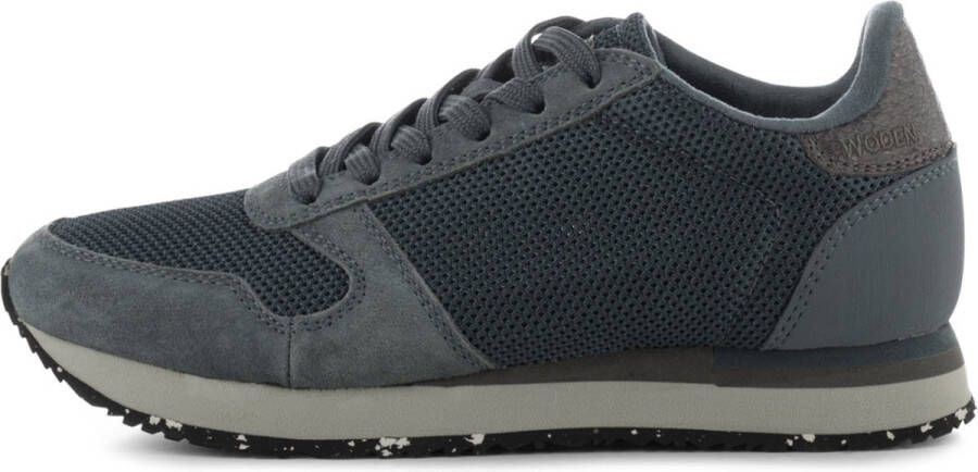 Woden Moderne Sneaker met Gerecyclede Materialen en Airflow-voetbed Grijs Dames