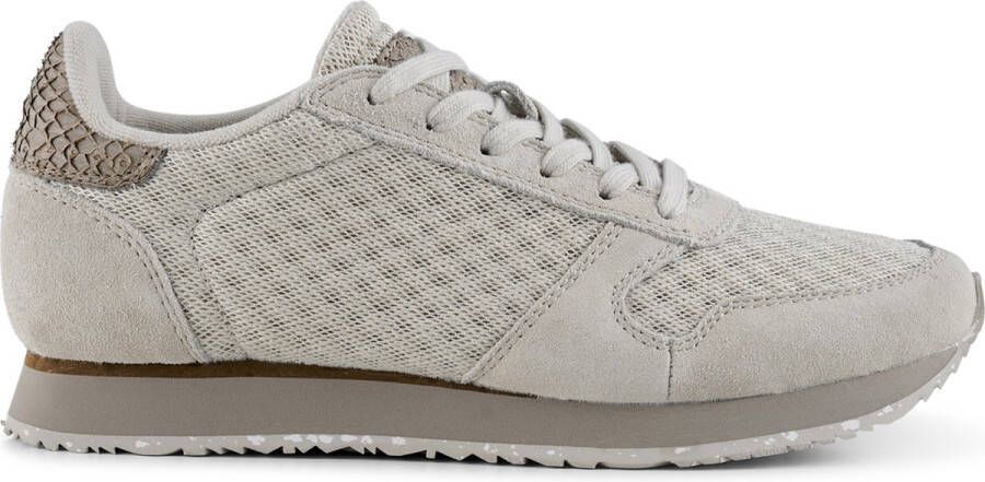 Woden Ydun Suede Mesh Ii Lage sneakers Dames Beige