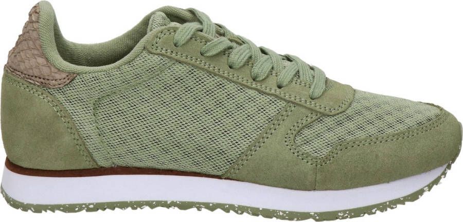 Woden Ydun Suede Mesh Ii Lage sneakers Leren Sneaker Dames Beige - Foto 6