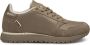 Woden Waterdichte Sneaker met Gerecycled Nylon en Leren Details Beige Dames - Thumbnail 1