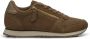 Woden Ydun Zipper dames sneakers taupe suède - Thumbnail 1