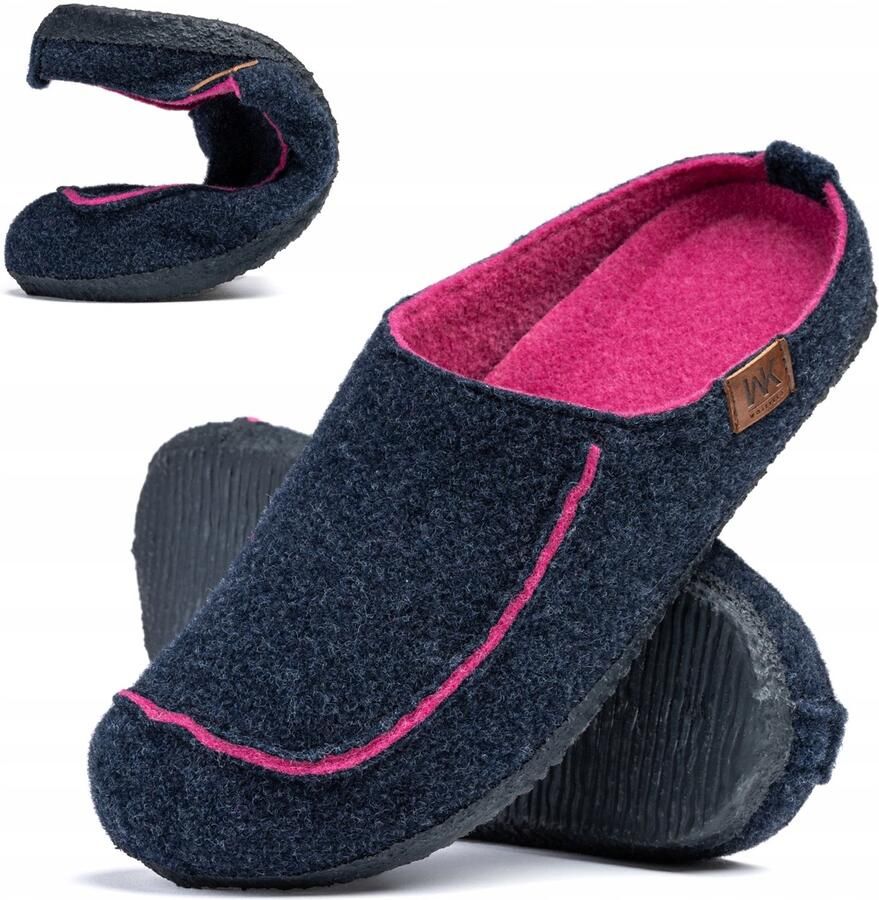 Wojtyłko Barefoot Pantoffels Dames Zacht Filc Flexibel