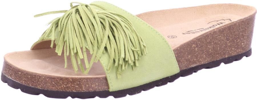 Wolkenreiter VINCI 21-verde dames slippers groen - Foto 1