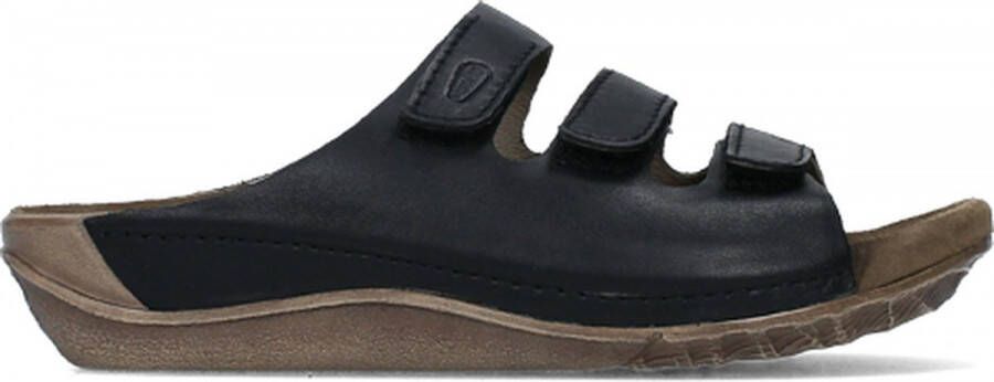 Wolky Dames Slipper Nomad 0053250-000 Zwart