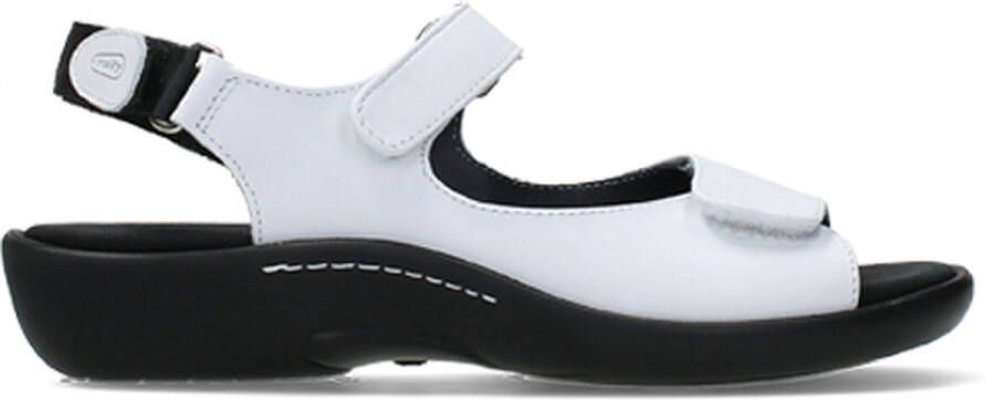 Wolky Sandalen 01300 Salvia 30100 wit leer