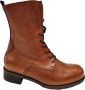 Wolky Halfhoge laarzen Emery HV 20430 cognac leer - Thumbnail 1